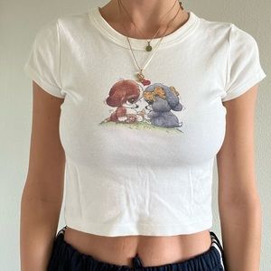 Brandy Melville Ashlyn Puppy Tee